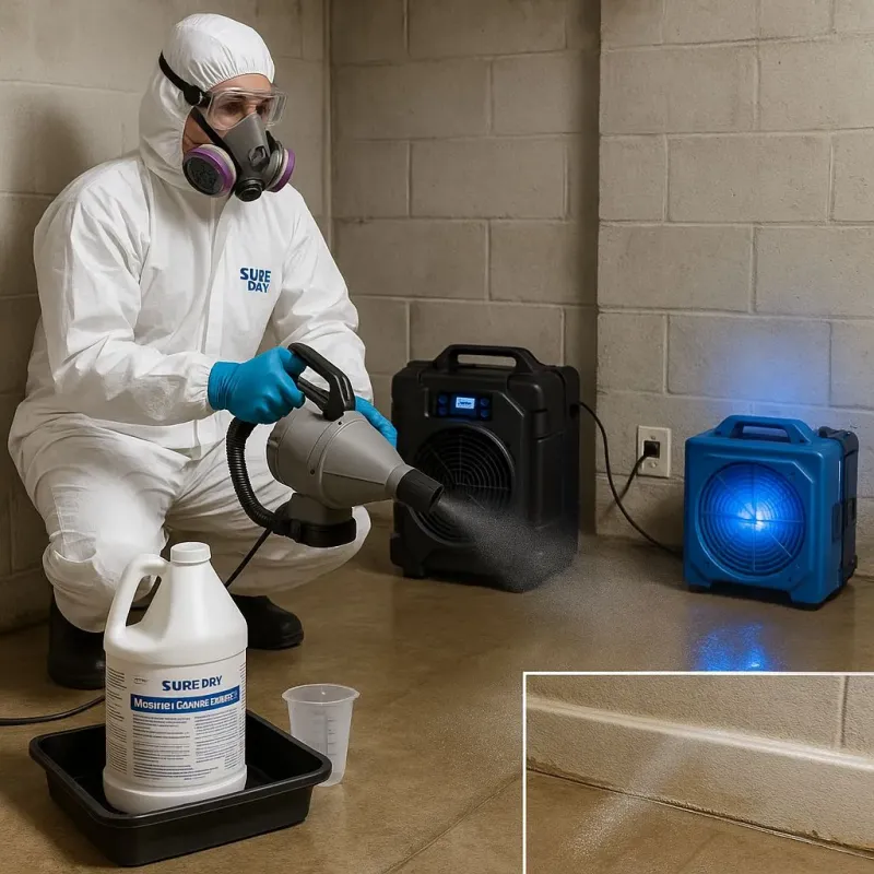 Sanitization and Odor Removal process in Gregory, SD