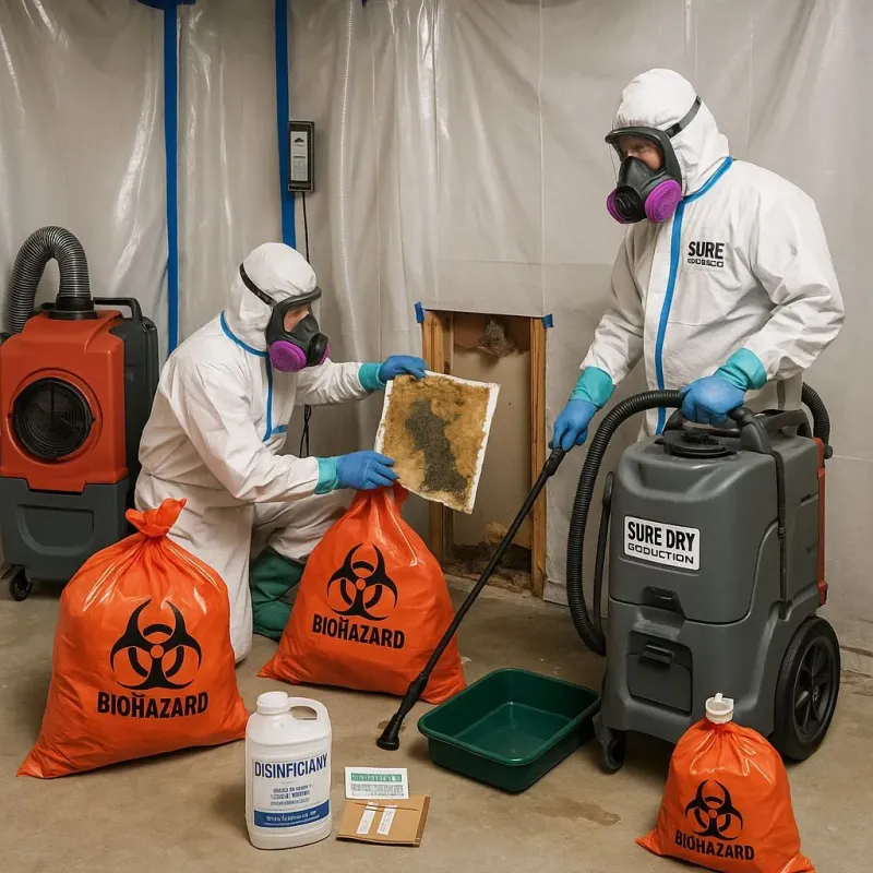 Contaminated Water Handling Protocols process in Gregory, SD